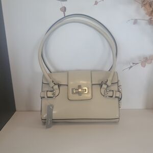 Apt. 9 Elegant Beige Shoulder Bag